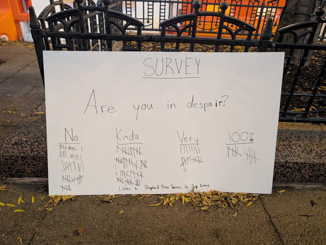 Are you in despair?