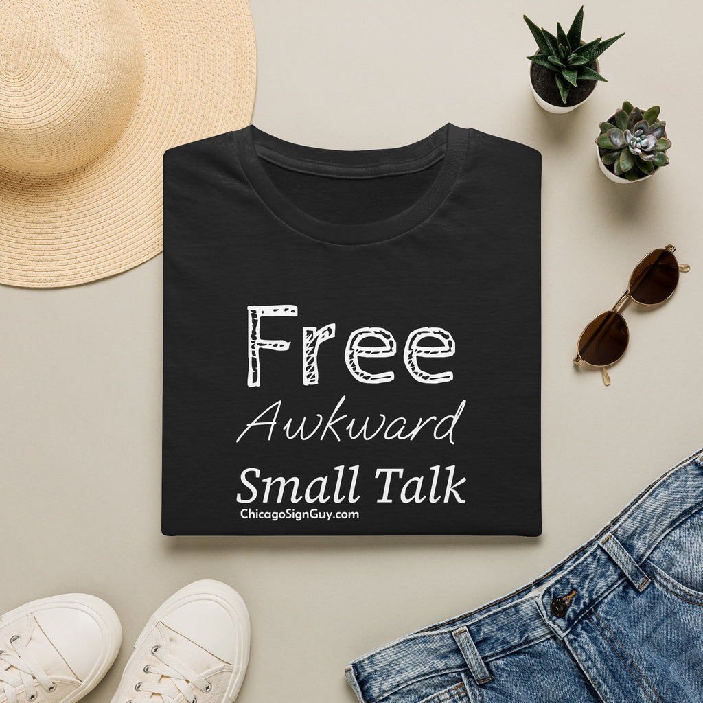 "Free Awkward Smalltalk" Unisex Softstyle T-Shirt